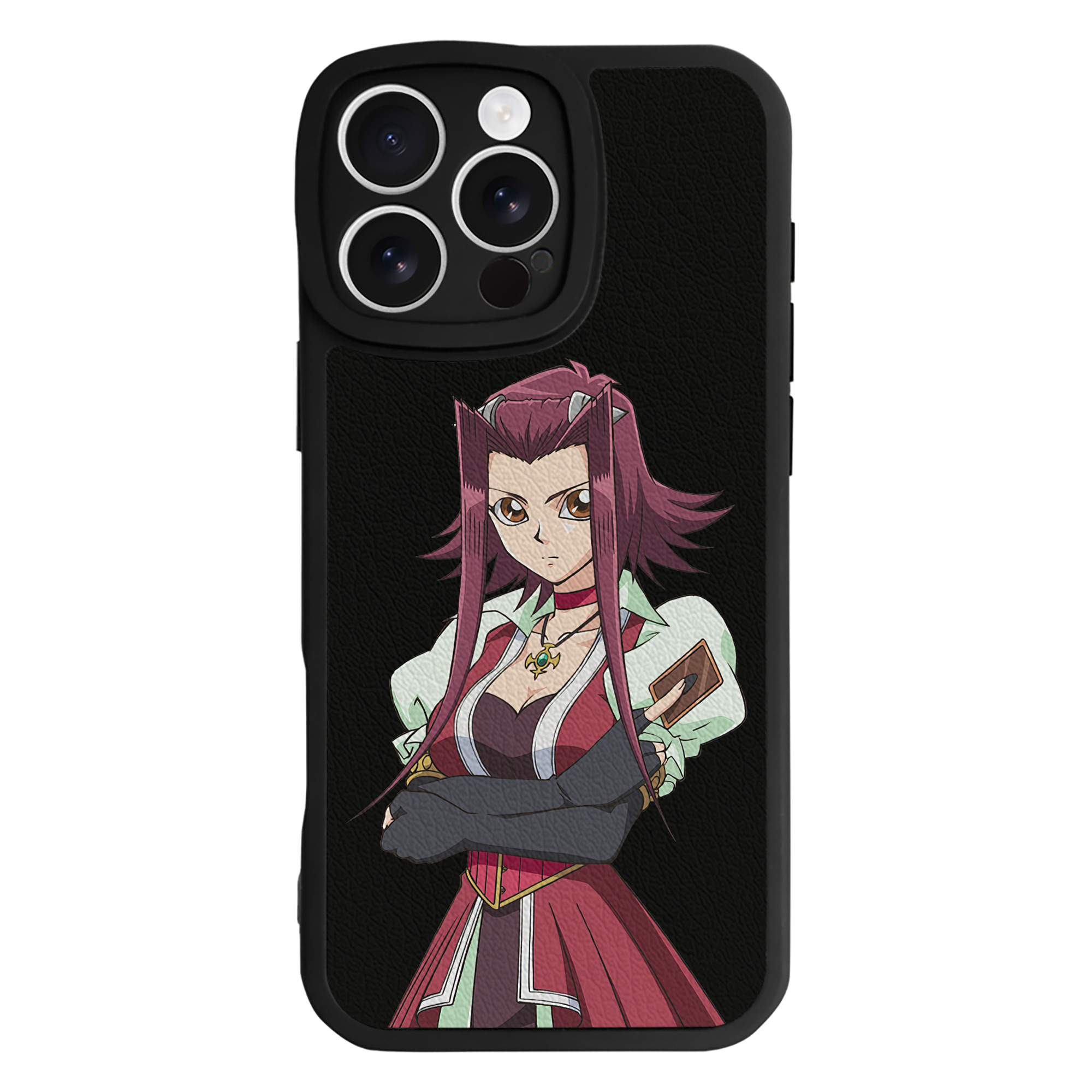 遊☆戯☆王 Yu-Gi-Oh! 【iPhone 16シリーズ対応】シリコンスマホケース（レザー調） 材質：シリコン